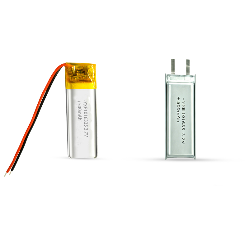 3.7 V Li-ion Battery 101635-500mah