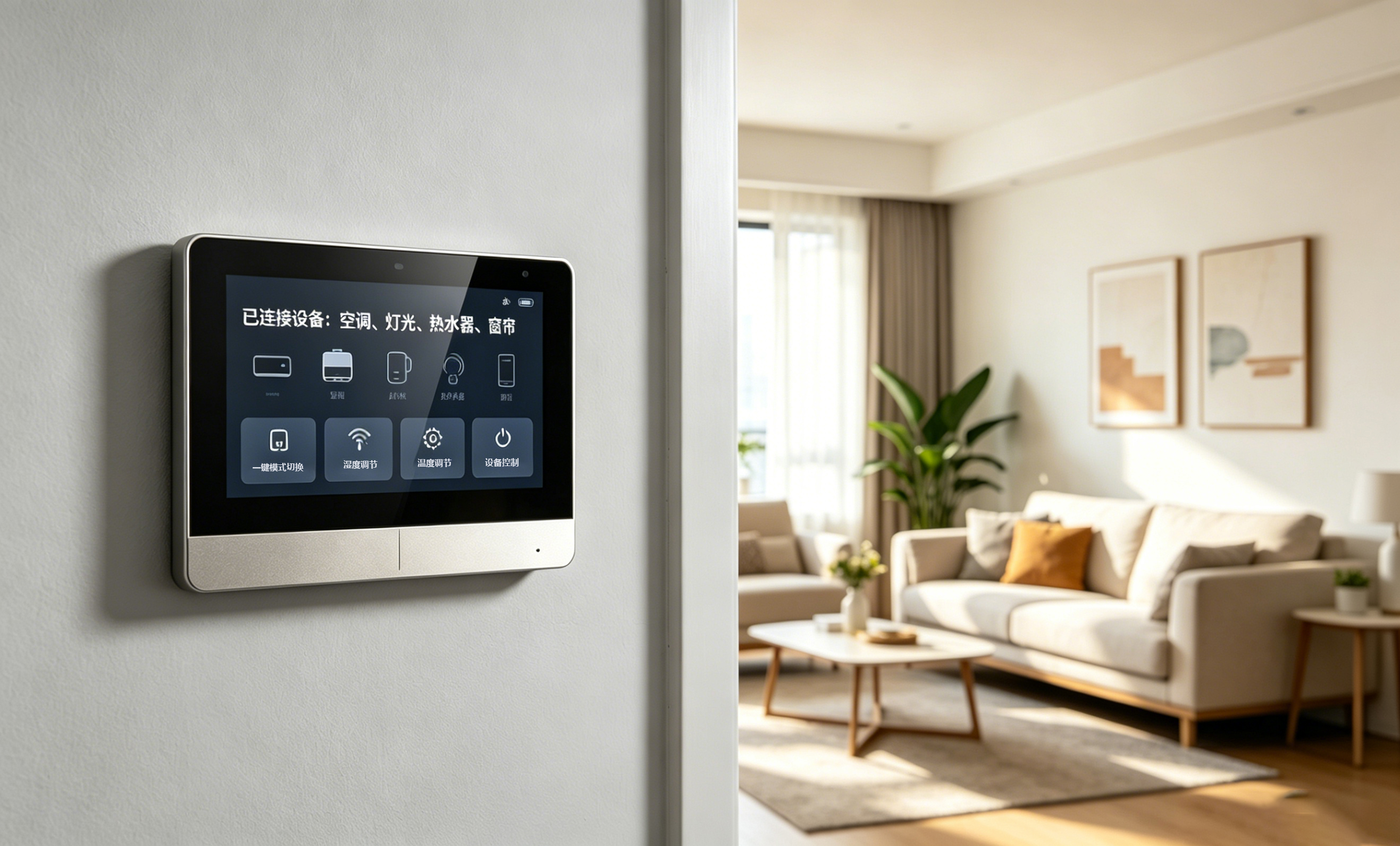 Whole-house intelligent central control panel.jpg
